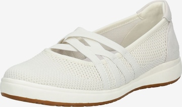 JOSEF SEIBEL Ballerina in Weiß: Vorderseite