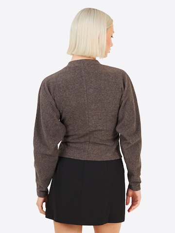 BRAVE SOUL Gebreid vest in Grijs