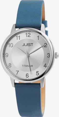JUST Analog Watch 'Della, 5 ATM' in Blue: front