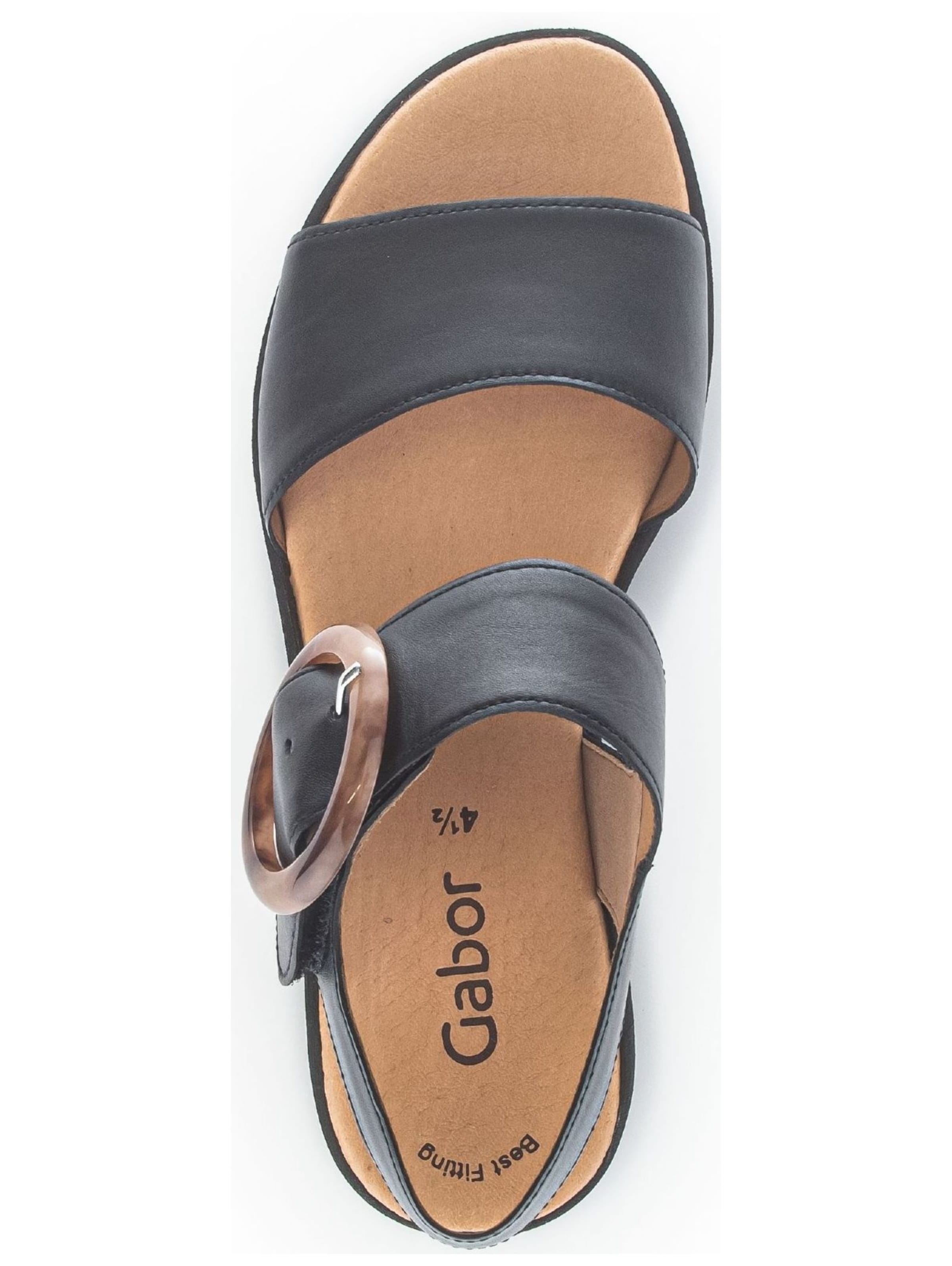 GABOR Sandals in Black