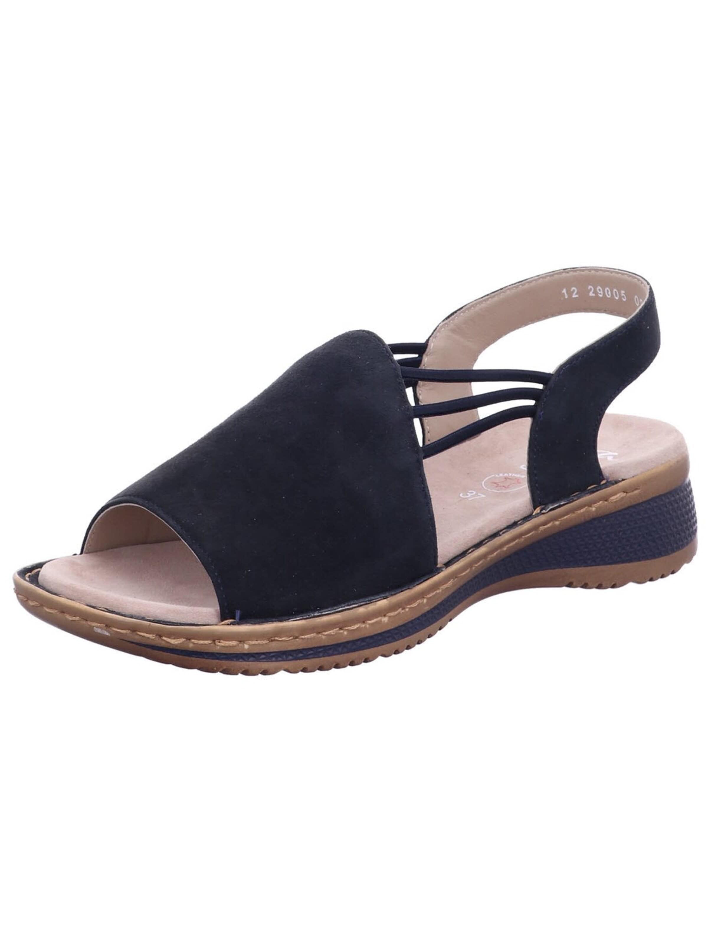 ARA - Sandalias 'Sandalette Damen 12-29005 02 Velourleder in blau' en azul: frente