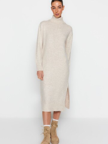 Abito in maglia di Trendyol in grigio: frontale