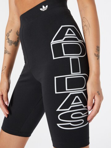 Skinny Leggings de la ADIDAS ORIGINALS pe negru