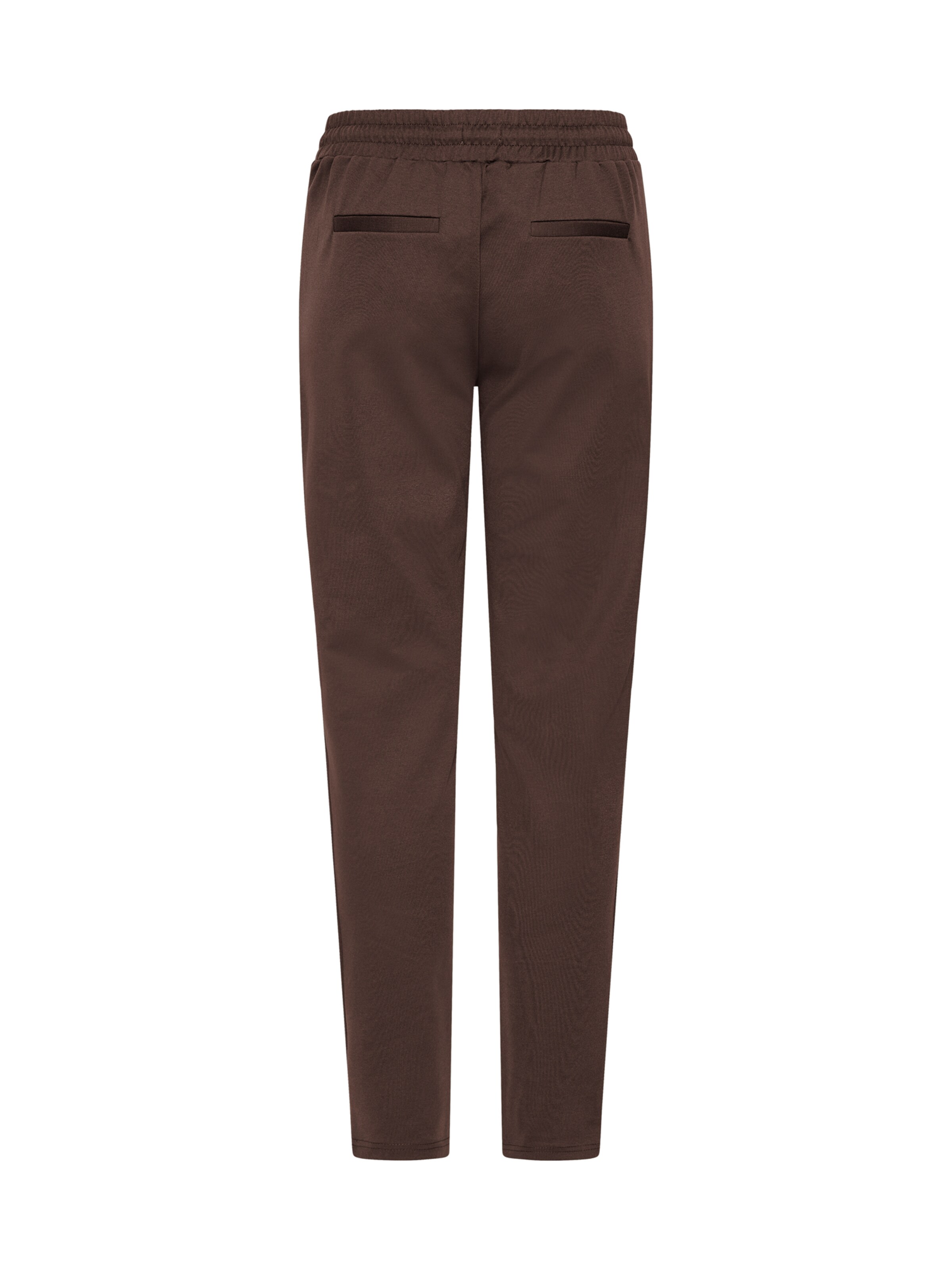 ICHI Tapered Pleat-front trousers 'IHKATE' in Brown