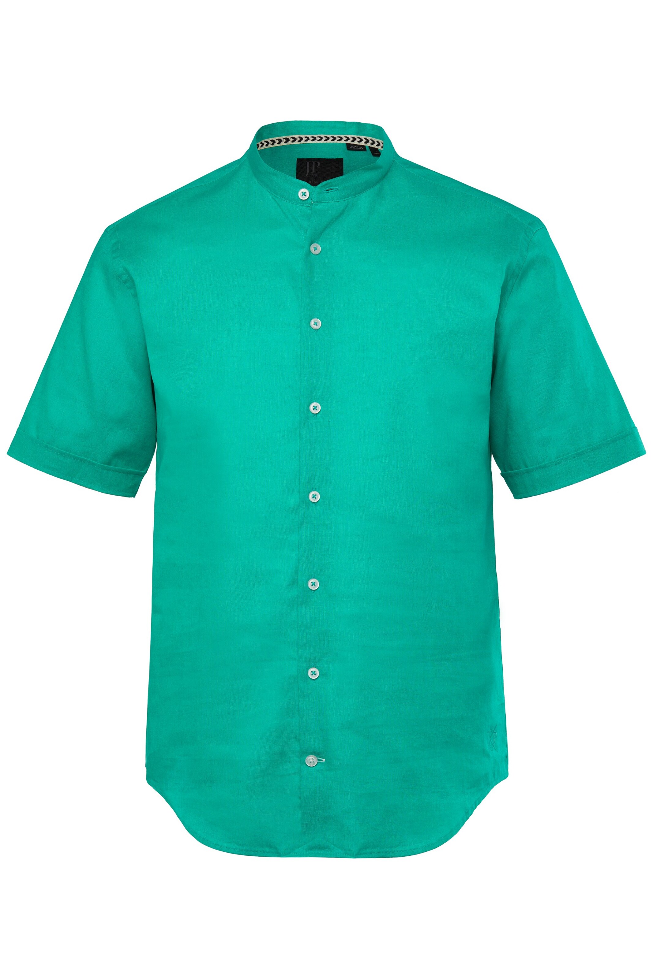JP1880 Overhemd in Groen: voorkant