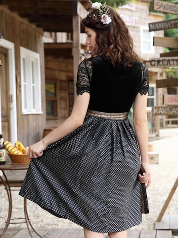Yesfashion Dirndl‌‌‌‌‌‌‌‌‌ in Schwarz