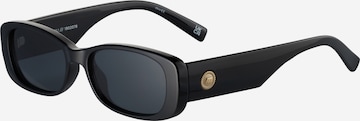 LE SPECS - Óculos de sol 'UNREAL' em preto: frente