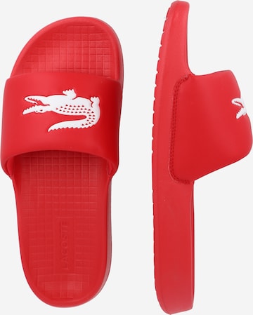 Mule LACOSTE en rouge