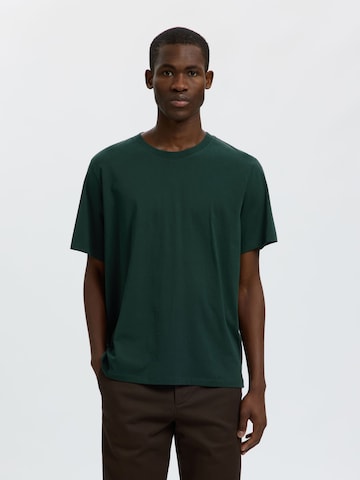 SELECTED Shirt 'Aspen' in Green: front