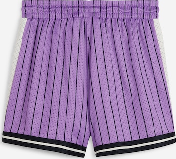 Regular Pantalon 'T7' PUMA en violet