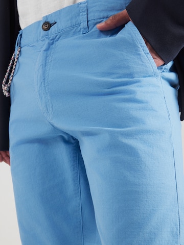 INDICODE JEANS Regular Pants 'Piffer' in Blue