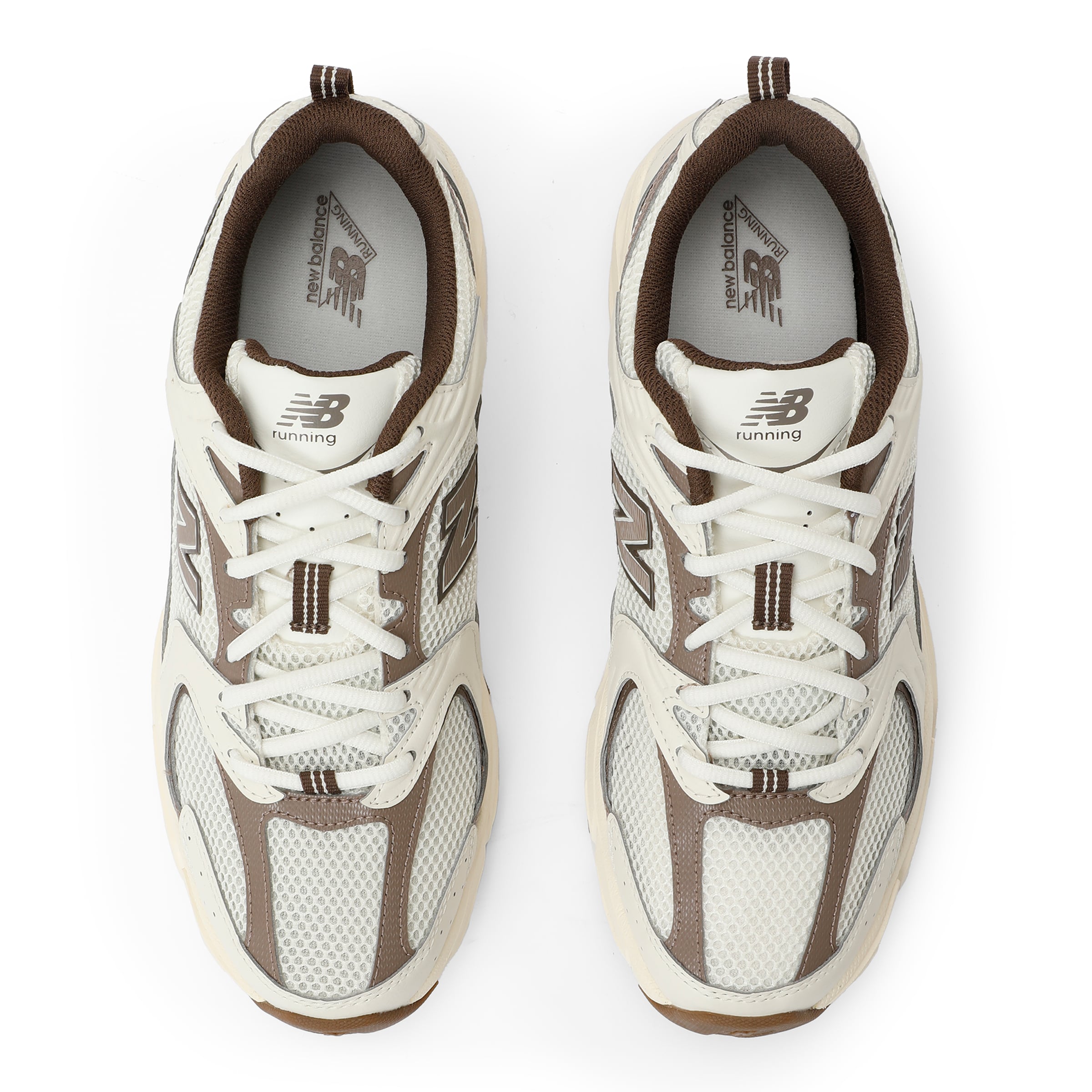 Sneaker bassa '530' di new balance in beige