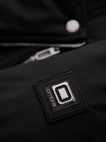 Ombre Winterjas 'OM-JAHP-0252' in Zwart