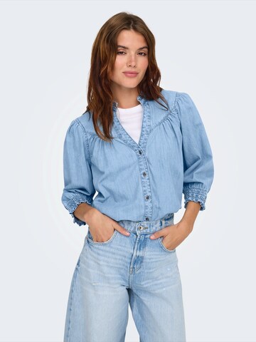 ONLY Blouse 'ONLRAYA' in Blue: front