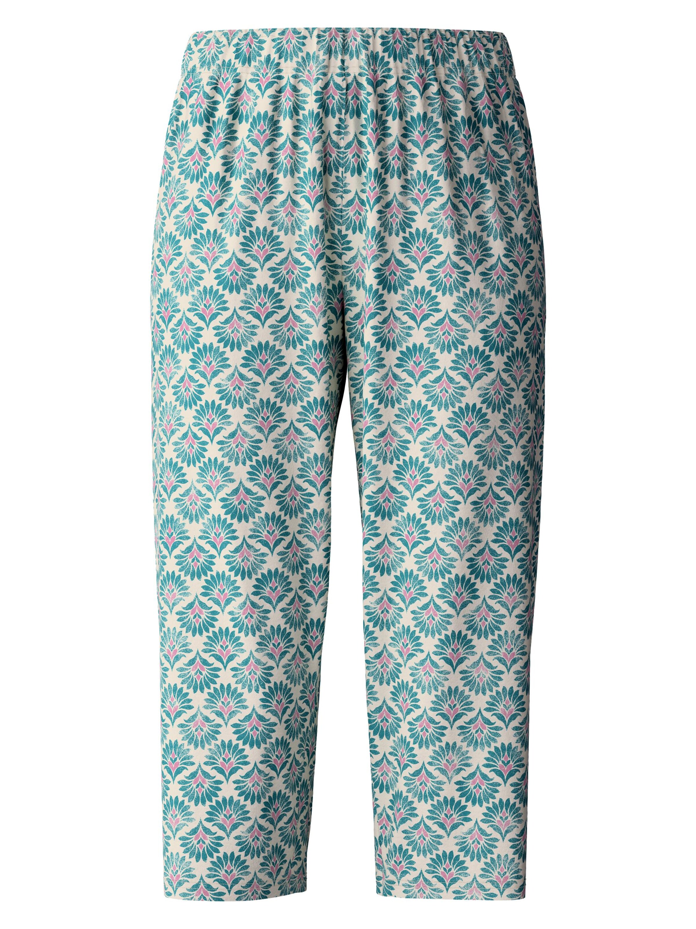 CALIDA Pyjamahose 'Favourites Sun'‌‌‌ in Blau: Vorderseite