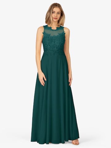 Robe de soirée APART en vert : devant