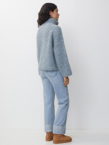 Pull&Bear Pullover in Blau