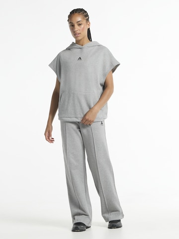 pilka A-Game Megztinis be užsegimo 'Cropped Sleeveless Hoodie'