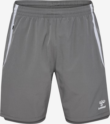 Hummel regular Sportsbukser 'Lead 2.0' i grå: forside