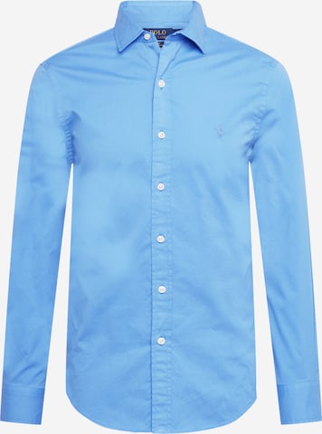 Camicia di Polo Ralph Lauren in blu: frontale