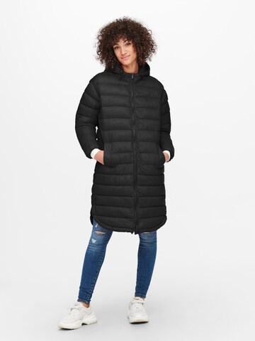 Cappotto invernale 'Melody' di ONLY in nero: frontale