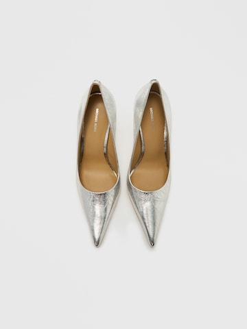 MICHAEL Michael Kors Lodičky 'Elyse' – stříbrná