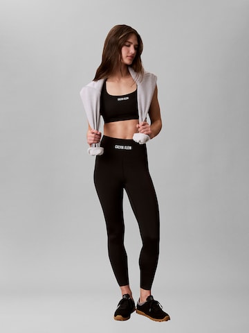 Calvin Klein Sport Bustier Sport bh in Zwart