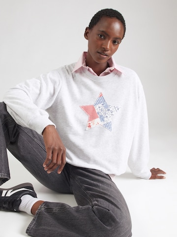 HOLLISTER Μπλούζα φούτερ σε γκρι: μπροστά
