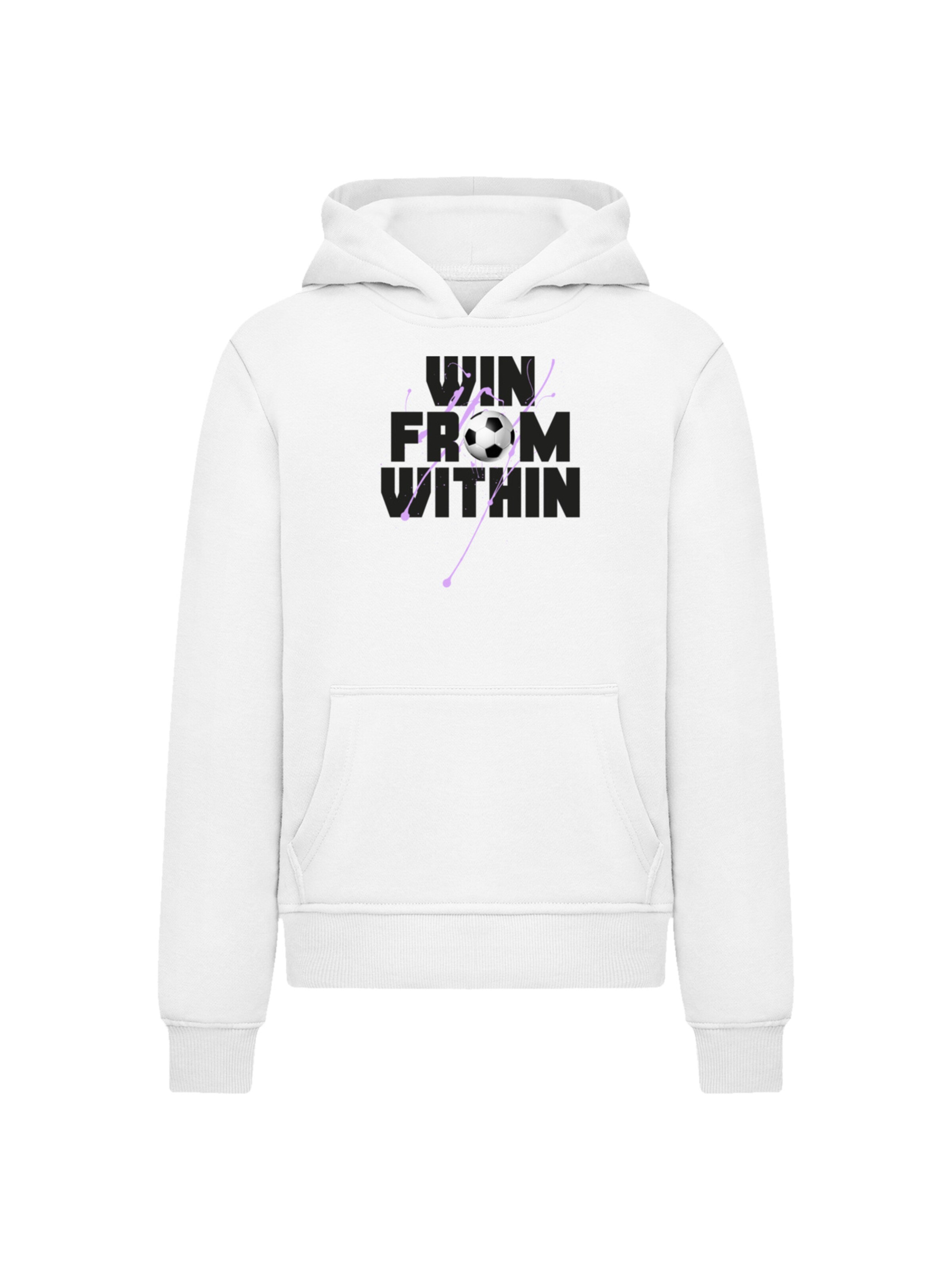 F4NT4STIC Sweatshirt in Wit: voorkant