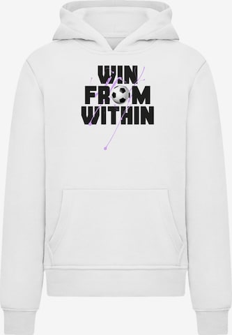 F4NT4STIC Sweatshirt in Weiß: Vorderseite