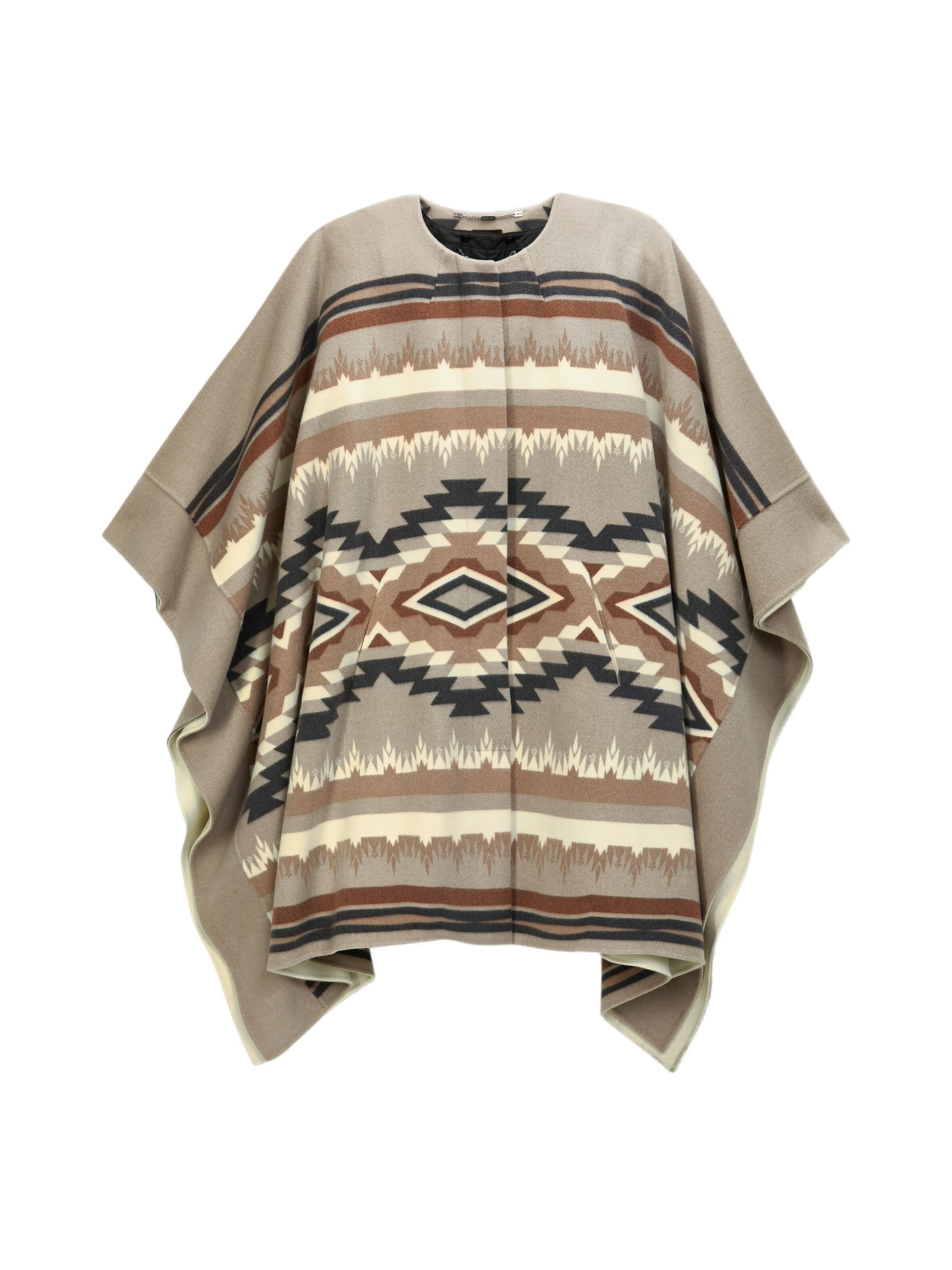 MADELEINE Cape in Beige: voorkant