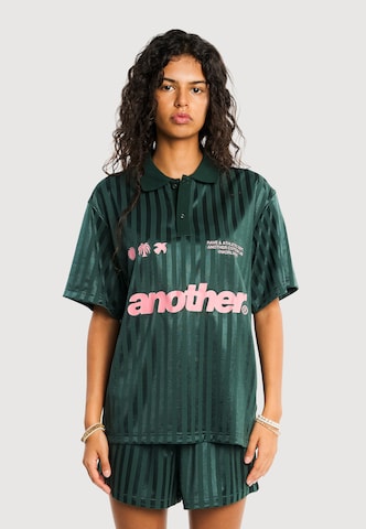 T-shirt Another Cotton Lab en vert : devant