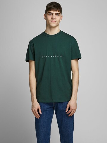 Regular fit Maglietta 'Copenhagen' di JACK & JONES in verde: frontale