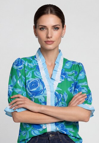 Usha - Blusa en verde