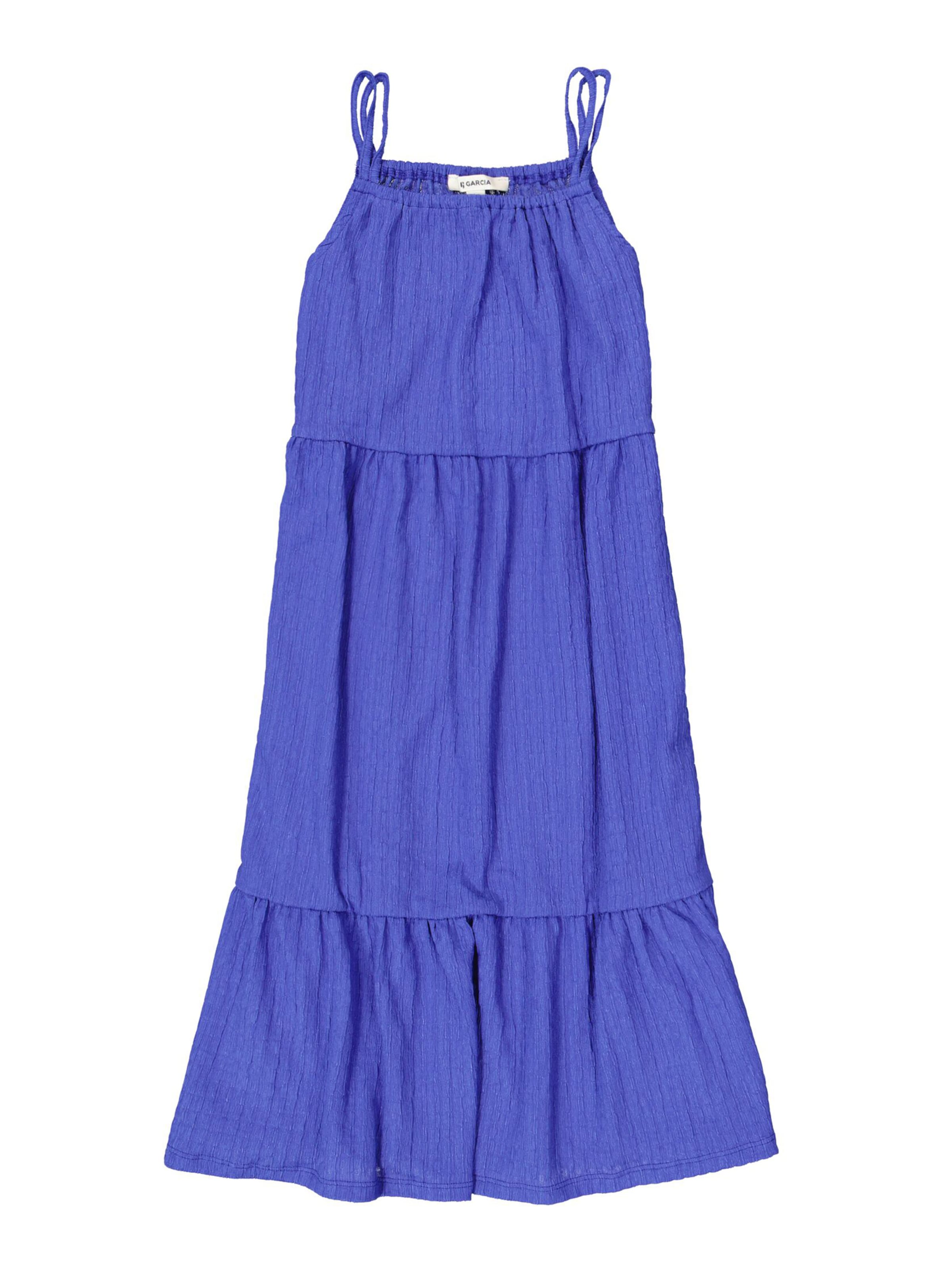 GARCIA - Vestido en azul: frente
