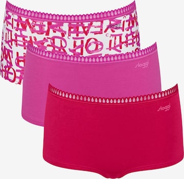 SLOGGI Boyshorts 'Go Crush' in Pink: front