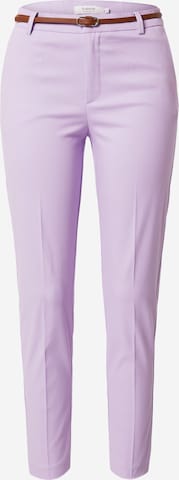 Pantalon chino 'Days' b.young en violet : devant