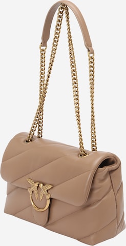 PINKO - Bolso de hombro 'Love' en beige