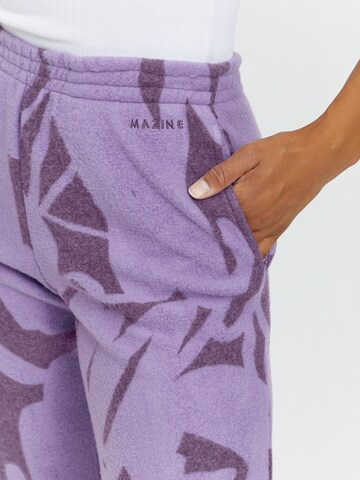 mazine Regular Pants in Purple
