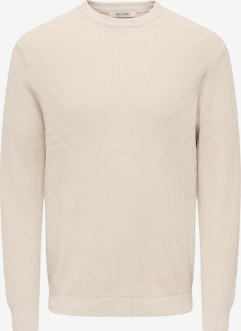 Pull-over 'ONSTOBI' Only & Sons en gris : devant