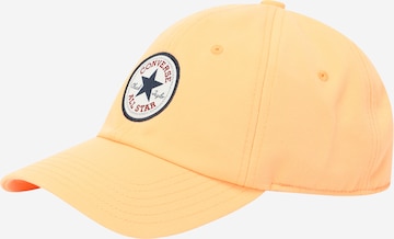 Cappello da baseball di CONVERSE in arancione: frontale