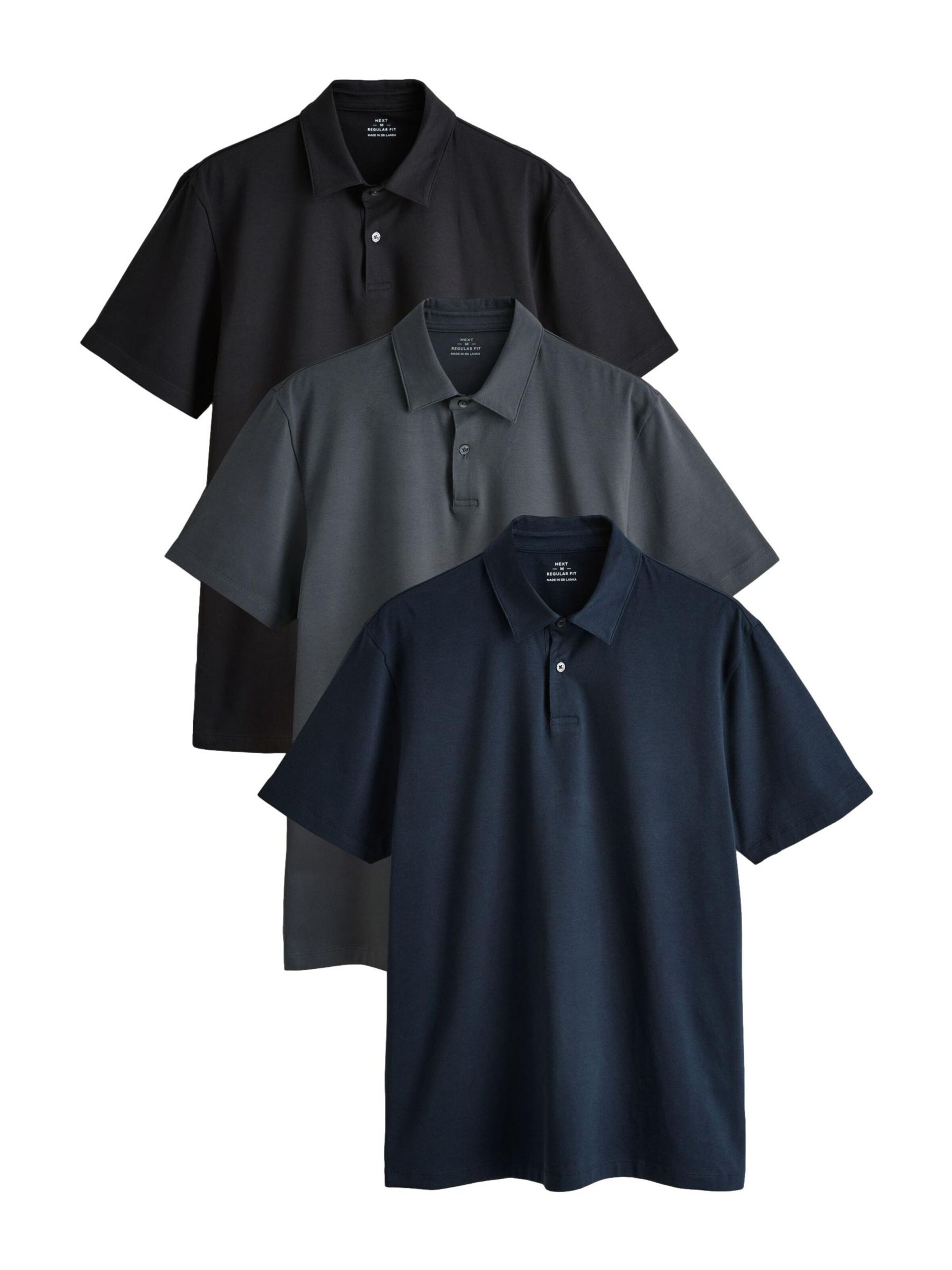 Next Shirt in Blue: front