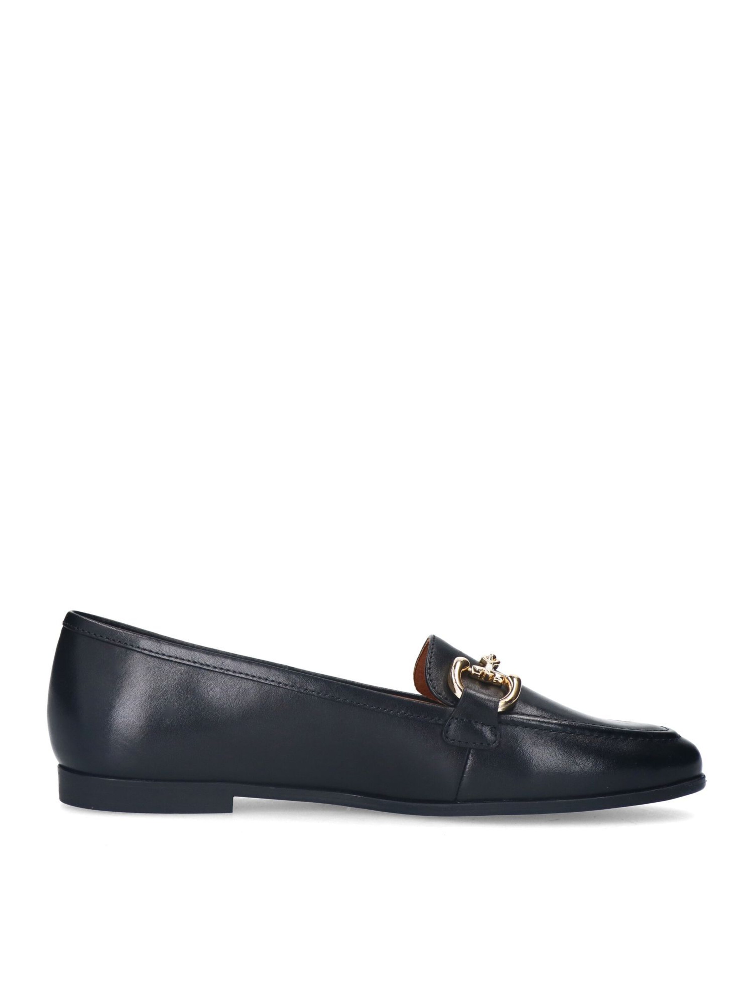 MANFIELD Loafer in Schwarz