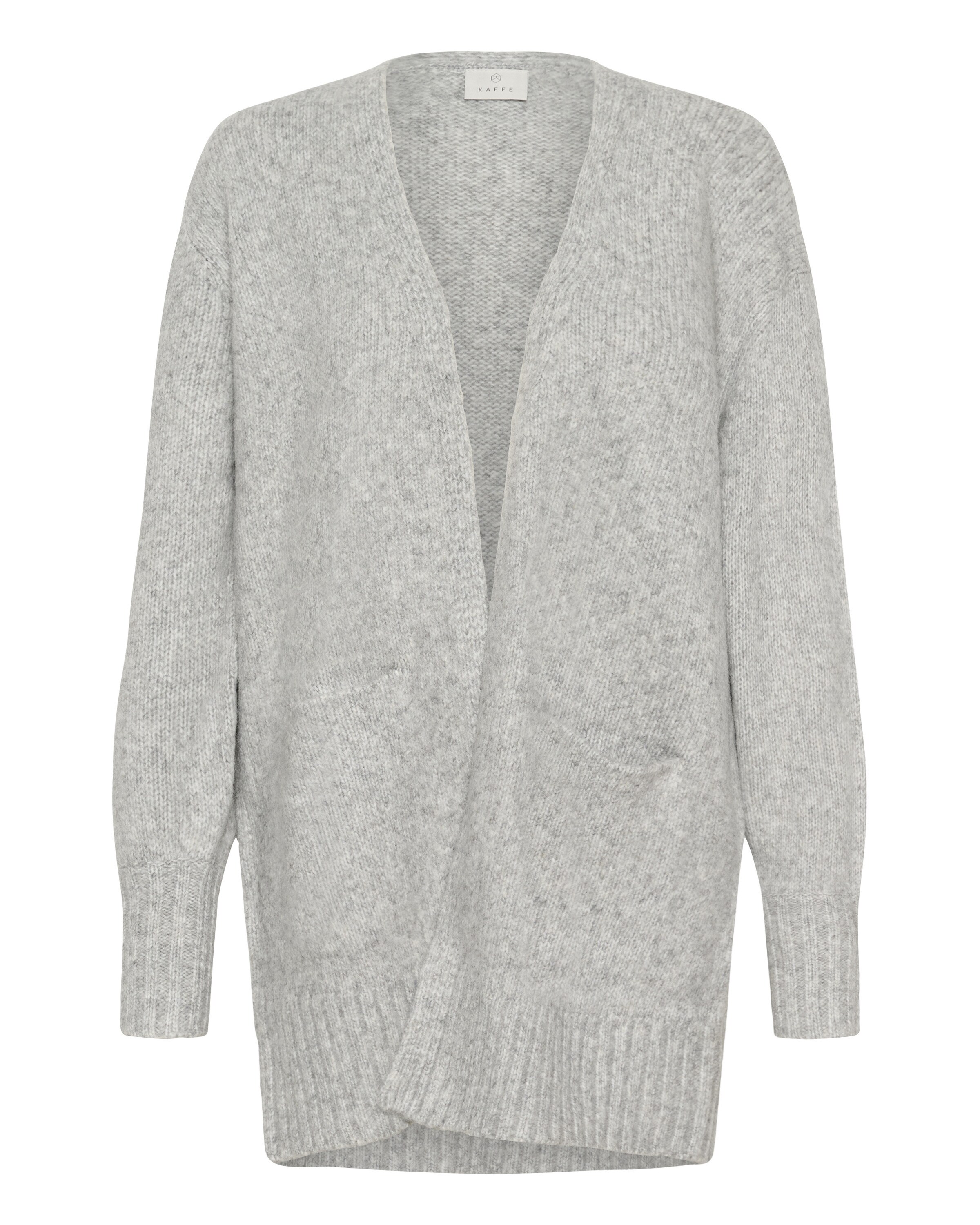 Cardigan 'KALianne' Kaffe en gris : devant