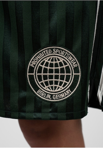 Prohibited Regular Pants 'Breakline' in Green