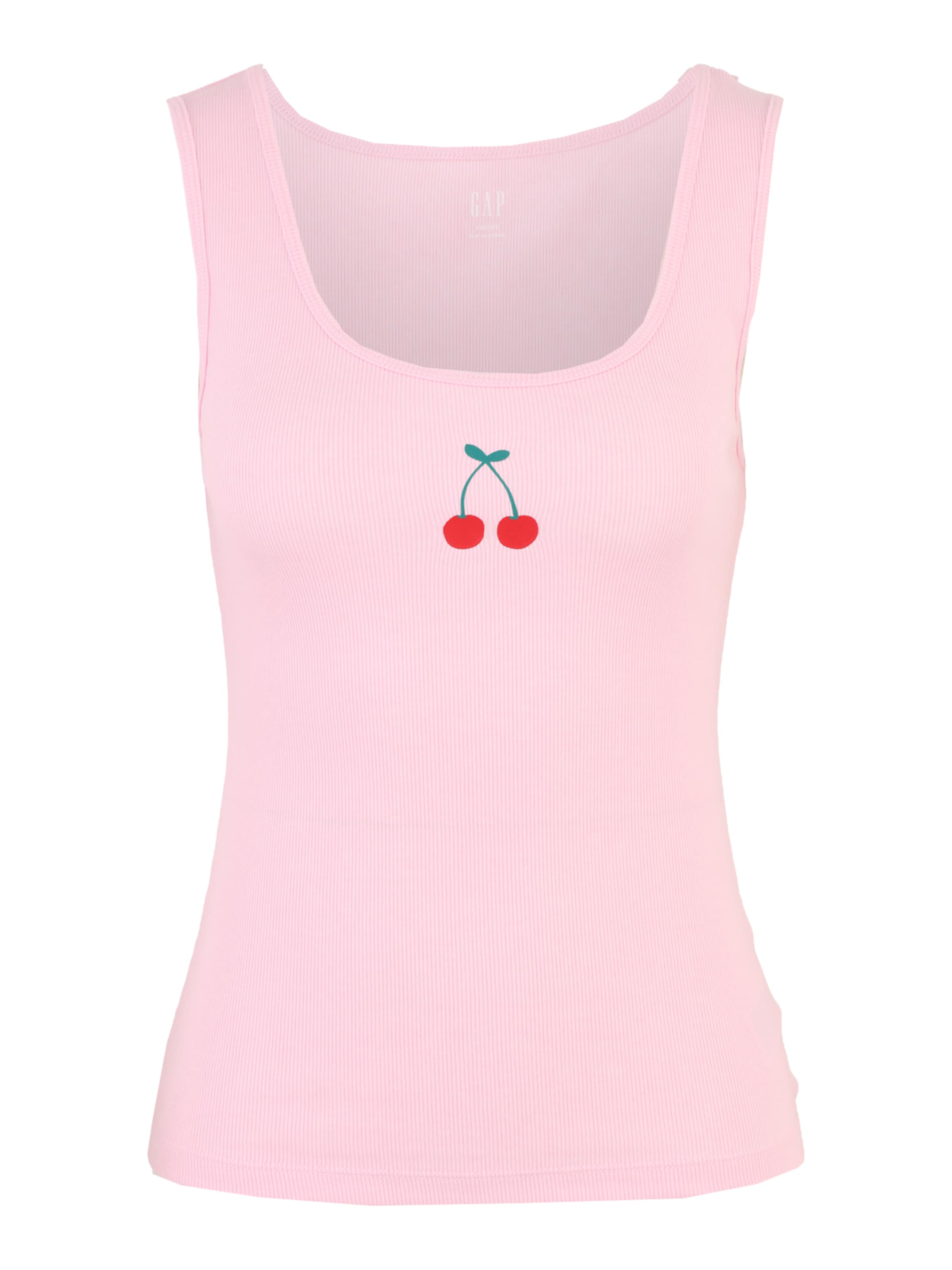 Gap Tall Haut en vert / rose / rouge, Vue avec produit