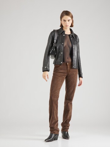 Regular Pantalon 'Cow 2' WEEKDAY en marron