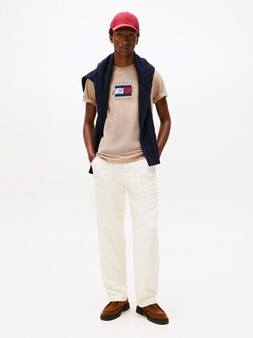 TOMMY HILFIGER Μπλουζάκι σε μπεζ