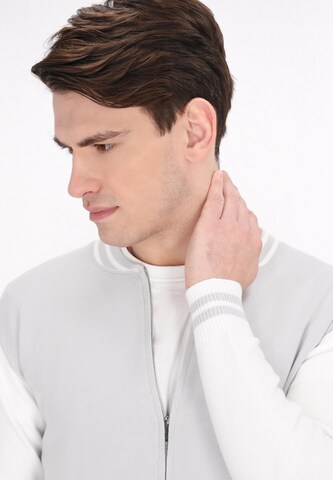 Vestes en maille MO en gris