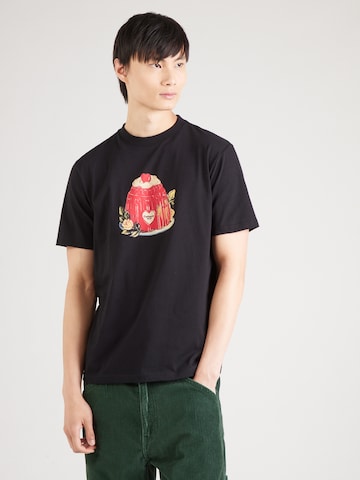 Carhartt WIP Póló 'Pudding' - fekete: elől